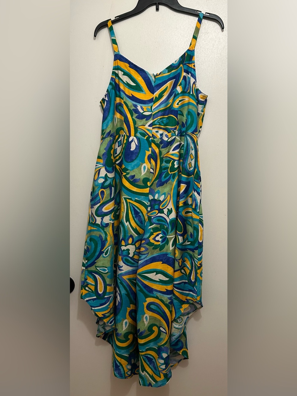 NWT MSK Petite Printed Tie-Waist Wide-Leg Jumpsuit - Picture 7 of 9